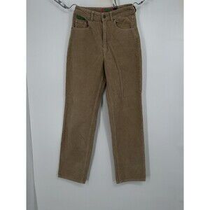 Empyre Tori Corduroy Pants Women’s 0 tan ‎ High Rise Relaxed Grunge Skate Y2K